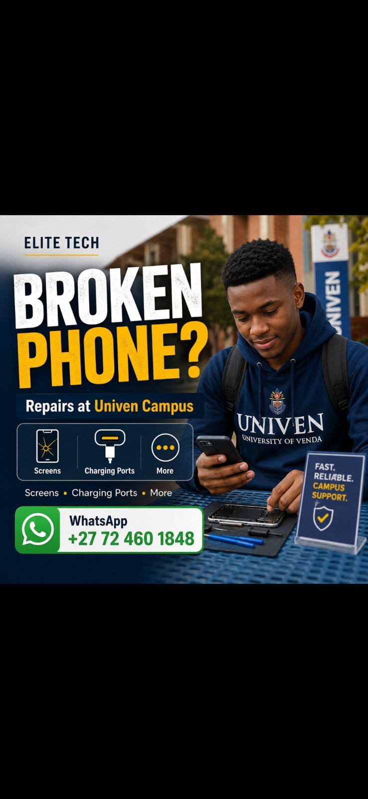 Cellphone screen replacement
