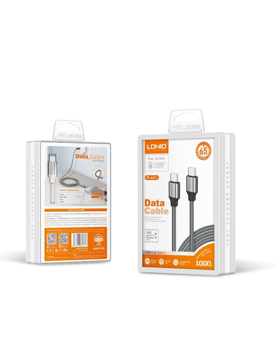 LDNIO Type C to Type C cable