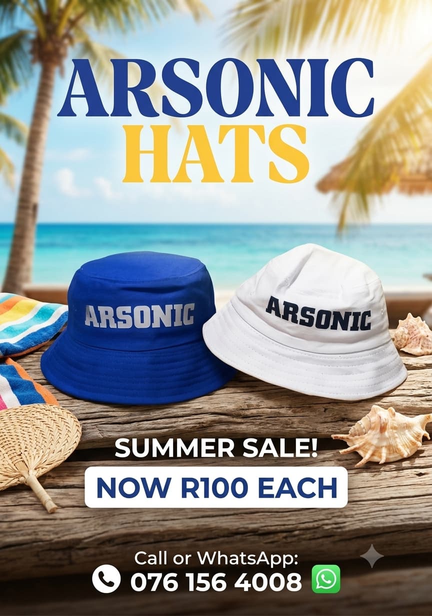 Arsonic summer bucket hat 🤠