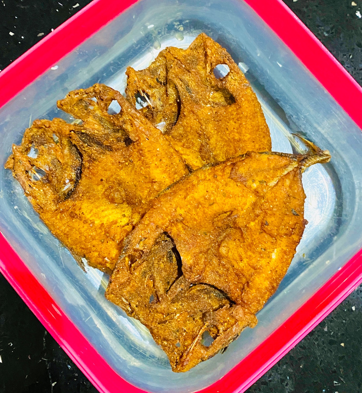 Baked fish