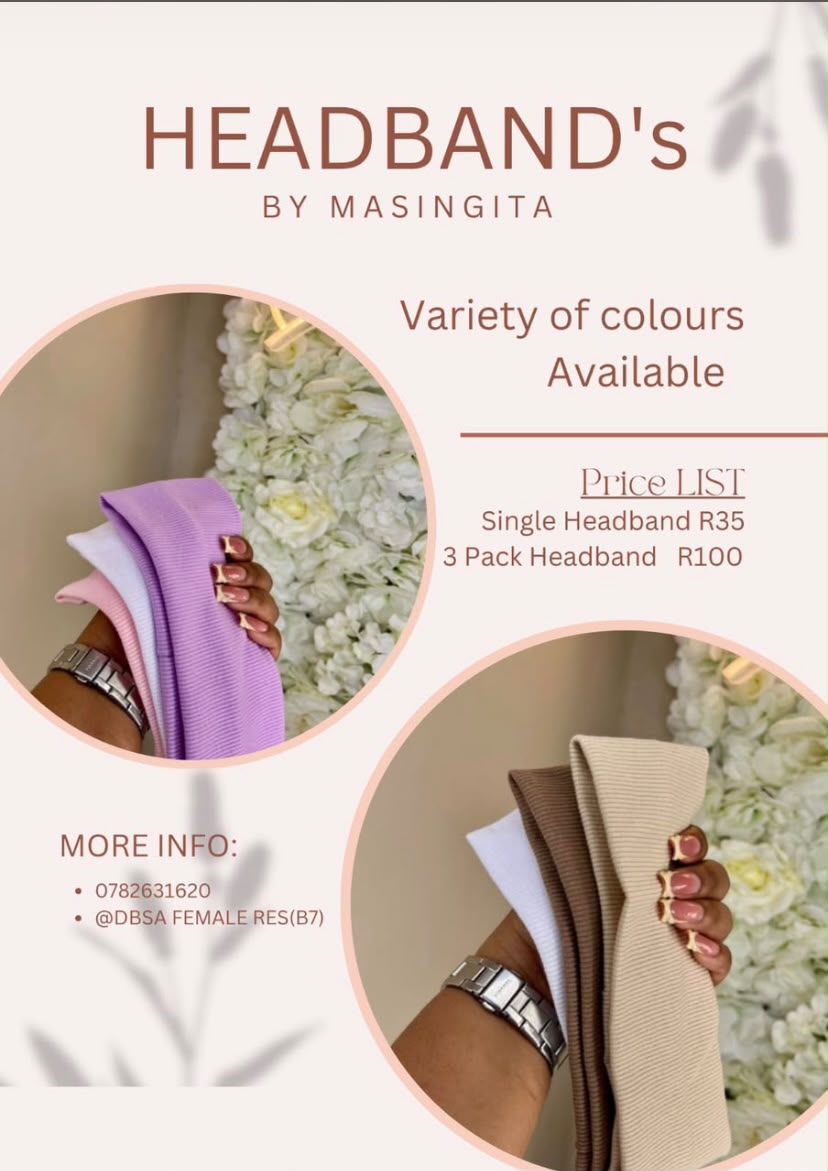 Headbands by Masingita