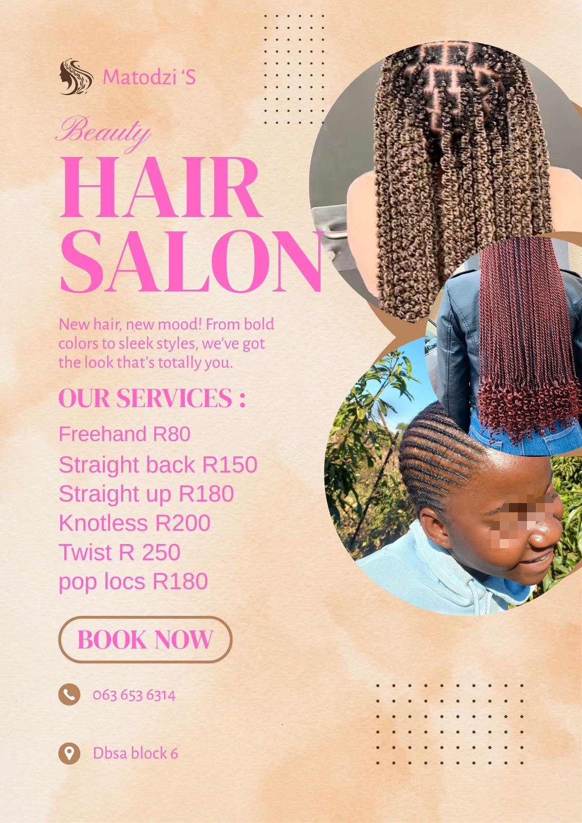 Hair salon