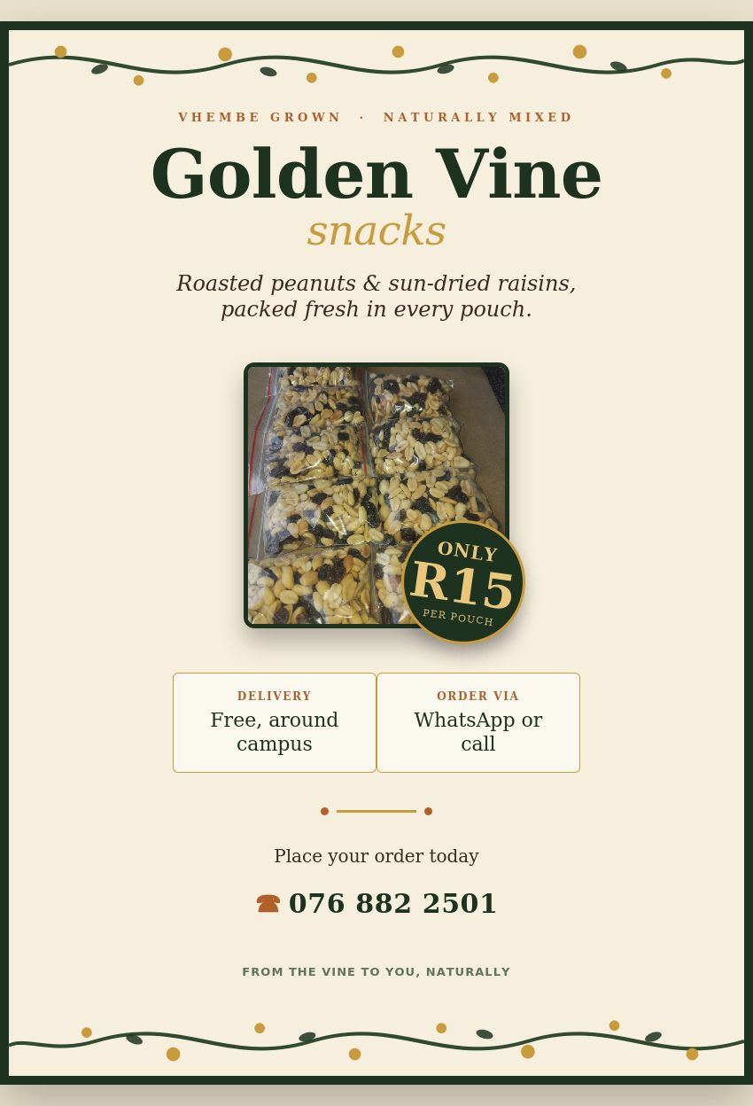 Golden Vine Snacks